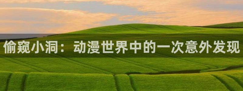 风车动漫在线观看免费完整版：偷窥小洞：动漫世界中的一次意外发现